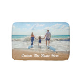 Uw Familie Foto Badmat met Aangepaste Tekst (Voorkant)