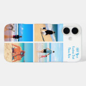 Uw Familie Foto Collage iPhone Case Aangepaste tek (Achterkant (horizontaal))