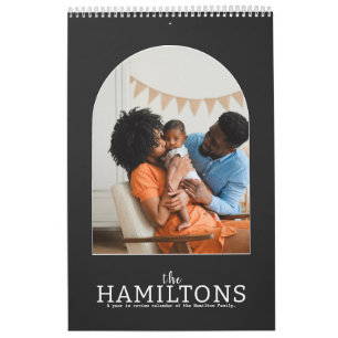 Uw familie foto maand per maand gepersonaliseerde  kalender