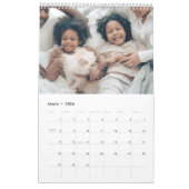 Uw familie foto maand per maand gepersonaliseerde  kalender (Mar 2026)