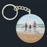 Uw Familie Foto Sleutelhanger Gift met Aangepaste<br><div class="desc">Aangepaste foto en tekst Sleutelhangers - Unique Your Own Design - Gepersonaliseerde familie / vrienden of persoonlijke Sleutelhanger geschenk - Voeg Jouw tekst en foto toe - Formaat wijzigen en verplaatsen met aanpassingstool! Kies lettertype / grootte / kleur! Veel succes - wees gelukkig :)</div>