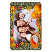 Uw familie Foto Thanksgiving Turkey Magnet Magneet (Verticaal)