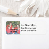 Uw familie Kerstmis Etiket (Insitu)