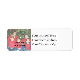 Uw familie Kerstmis Etiket