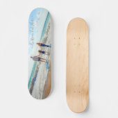 Uw familiefoto-skateboard met aangepaste tekst persoonlijk skateboard (Voorkant)