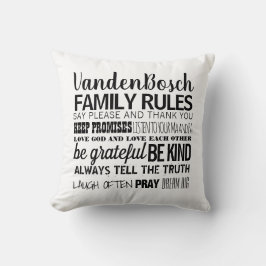 Uw familienamen en vaste datum kussen