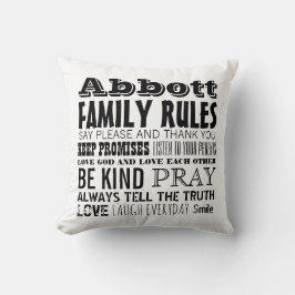 Uw familienamen en vaste datum kussen