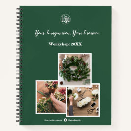 Uw fantasie, uw creatie - Bloemist Shop Notitieboek