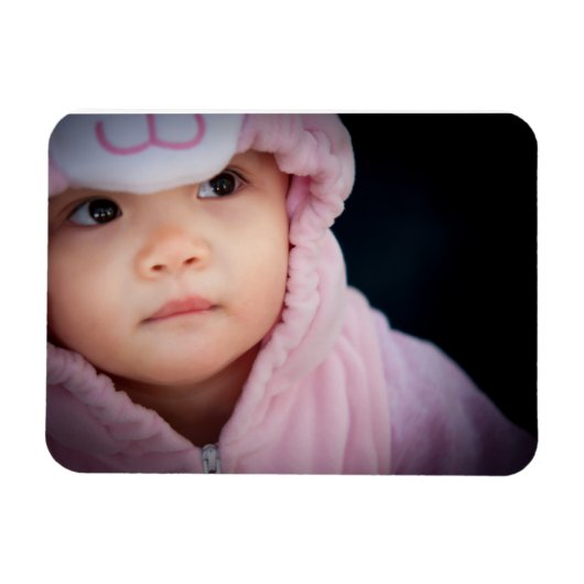 Uw fave pic op een flexibele platte magneet (Horizontaal)