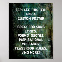 Uw favoriete citaat donkere Intense Grunge Textuur