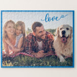 Uw favoriete familiefoto met liefde legpuzzel<br><div class="desc">Dit wordt een mooie aandenken waar je keer op keer van kunt genieten. Om het even welke ontwerpvragen of speciale verzoeken, verzenden enkel een e-mail naar charmdesignstudio@rcn.com en wij zullen verheugd zijn te helpen. Gemaakt van stevig karton en gemonteerd op spaanplaat, deze puzzels zijn gedrukt in levendige en full colour....</div>