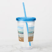 Uw favoriete foto Acryl Tumbler Aangepaste tekst Acryl Drinkbeker (Links)