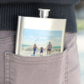 Uw favoriete foto Flask Gift met aangepaste tekst Flacon (Voorbeeld)