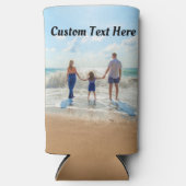 Uw favoriete foto-Koelbox en aangepaste tekst Seltzer Blikjeskoeler (Voorkant)