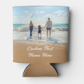 Uw favoriete foto-Koelbox met aangepaste tekst Blikjeskoeler (Voorkant)