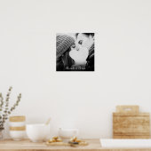 Uw favoriete foto script namen poster (Keuken)