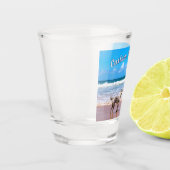 Uw favoriete foto Shot Glass Gift aangepaste tekst Glas (Links)