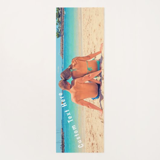 Uw favoriete foto Yoga Mat Gift met aangepaste tek (Achterkant)