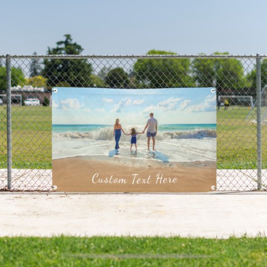 Uw favoriete fotobanner met aangepaste tekst spandoek (Insitu)