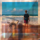 Uw favoriete fotovenster plakken met aangepaste te raamsticker (Vel 2)