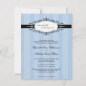 UW favoriete kleur: Chic Deco Wedding Uitnodiging (Achterkant)