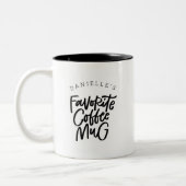 Uw favoriete koffie Mok (Links)