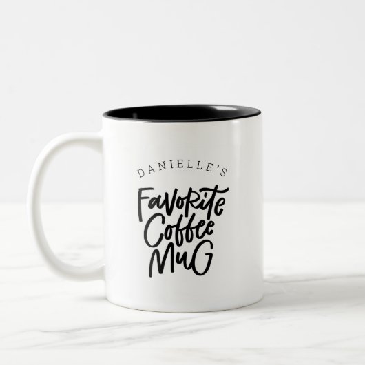 Uw favoriete koffie Mok (Links)