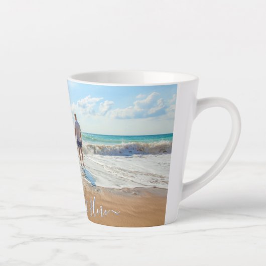 Uw favoriete Mok van Photo Latte met aangepaste te (Rechts)