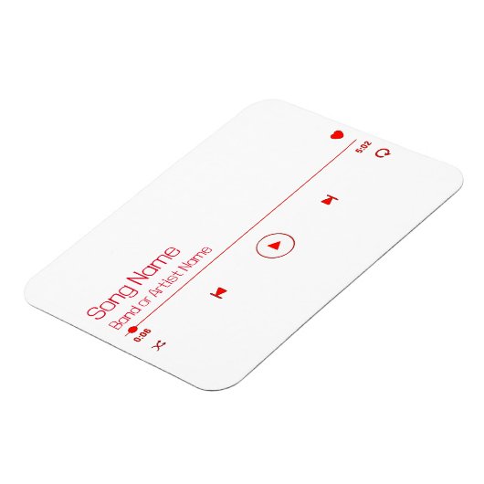 Uw favoriete muziek  magneet (Linkerzijde)