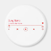 Uw favoriete muziek  magneet (Voorkant)