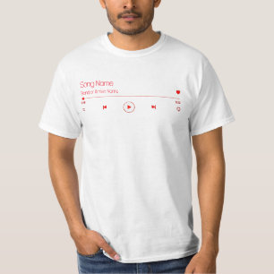 Uw favoriete muziek  t-shirt