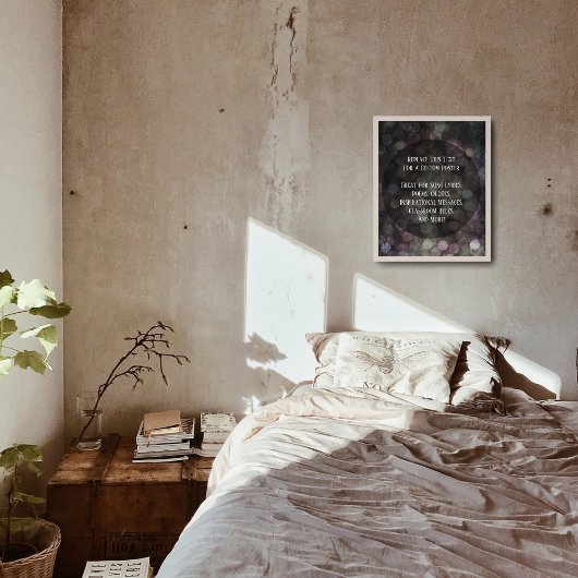 Uw favoriete offerte-broekbellen met gekraatte sta poster