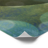 Uw favoriete prijsopgave voor Bright Grunge Bubles Poster (Hoek)