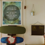 Uw favoriete prijsopgave voor Bright Grunge Bubles Poster<br><div class="desc">De achtergrond is bedekt met een krasste, onderdrukkende, grijze afbeelding die is samengeperst met feestelijke, bellenachtige cirkels die zijn gemaakt van zowel lichte als lichte vlammen. Het afbeelding is blauw, groen, lichtbruin, wit en heeft goudkleurige hoogtepunten. Je bent welkom om mijn stukje digitale kunst te vervangen door je eigen, of...</div>