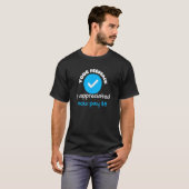 Uw feedback wordt gewaardeerd, betaal nu 8 dollar t-shirt (Voorkant volledig)