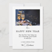 Uw Feestdagen voor het kleuren van uw foto's Feestdagenkaart (Achterkant)