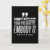 UW FILOSOFIE BENUTTEN KAART (Gele Bloem)