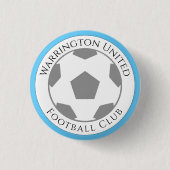 Uw Football Club Name Button (Voorkant)