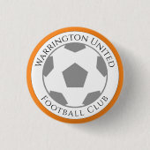 Uw Football Club Name Button (Voorkant)