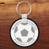 Uw Football Club Name Sleutelhanger (Achterkant)