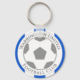Uw Football Club Name Sleutelhanger