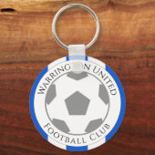 Uw Football Club Name Sleutelhanger (Voorkant)