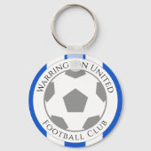Uw Football Club Name Sleutelhanger (Achterkant)