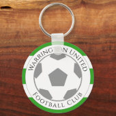 Uw Football Club Name Sleutelhanger (Voorkant)