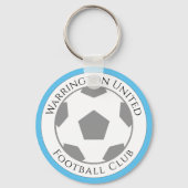 Uw Football Club Name Sleutelhanger (Achterkant)