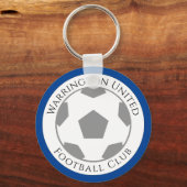 Uw Football Club Name Sleutelhanger (Voorkant)