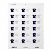 Uw Football Shirt met Amerikaanse Football labels (Full Sheet)