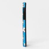 Uw Football Team in Sky Blue Case-Mate iPhone Case (Achterkant/links)