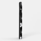 Uw Football team in zwart-wit Case-Mate iPhone Case (Achterkant/rechts)