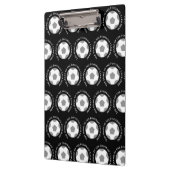 Uw Football Team in Zwart-wit Football Coach Klembord (Links)